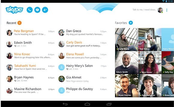 skype web mobile