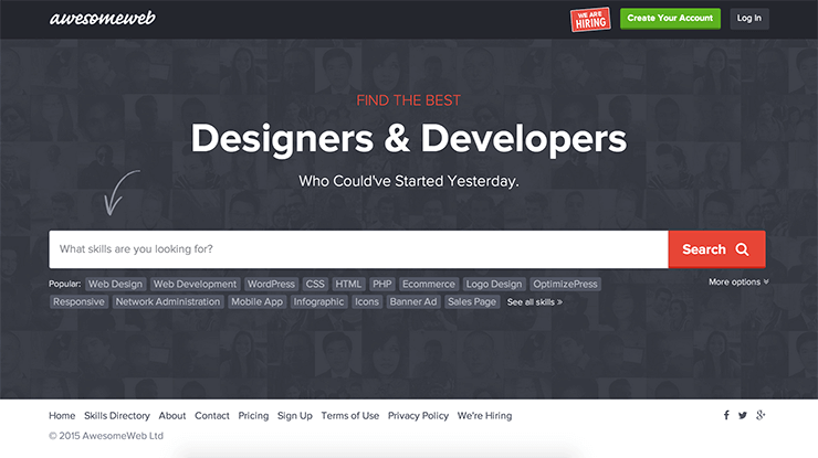 AwesomeWeb Professional Designer Marketplace