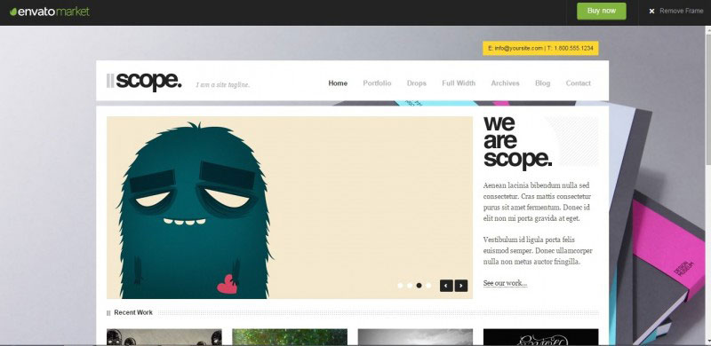 Scope: Agency / Business WordPress Theme