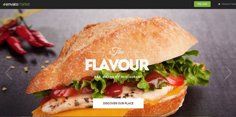 The Flavour – Restaurant WordPress Theme
