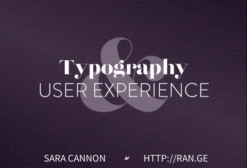 Bad typography can make your UX into a nightmare