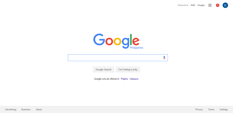Google does not need a lot of aesthetics to make a point