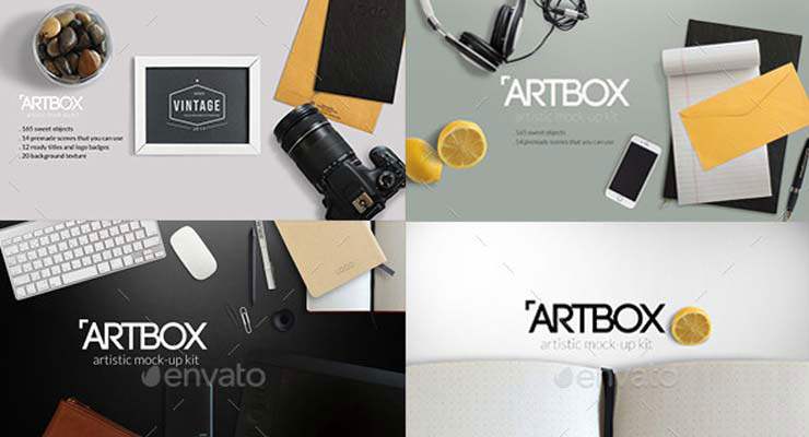 ArtBox - Artistic Mockup Kit