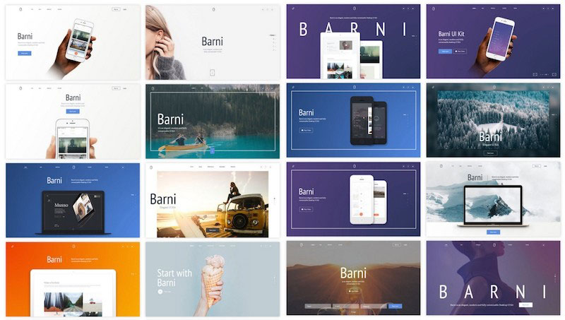 Barni For Media UI Kit