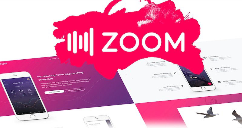 Zoom - Vectory Objects Colorful UI Kit