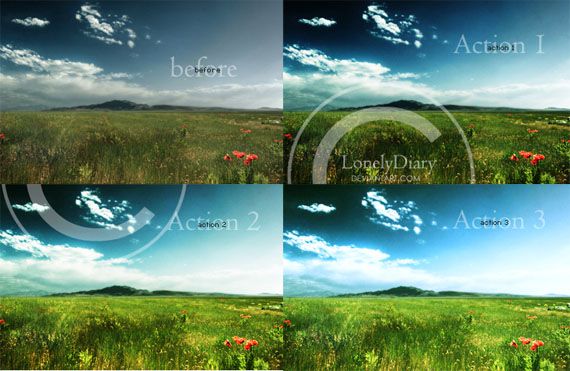 Horizon actions to enhance your photos