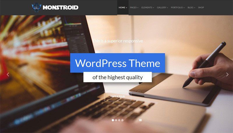 Monstroid Responsive Multi-purpose WordPress Theme