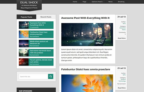 dualshock-best-free-wordpress-themes