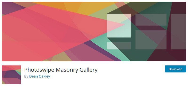 Photoswipe Masonry Gallery