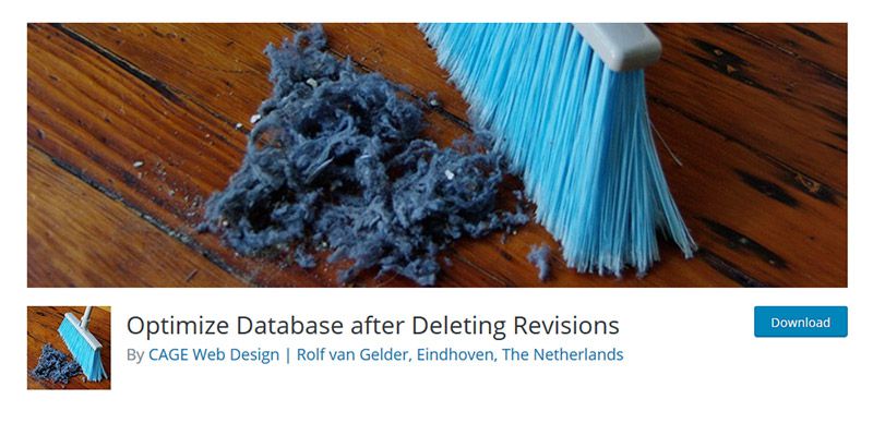 Optimize Database after Deleting Revisions