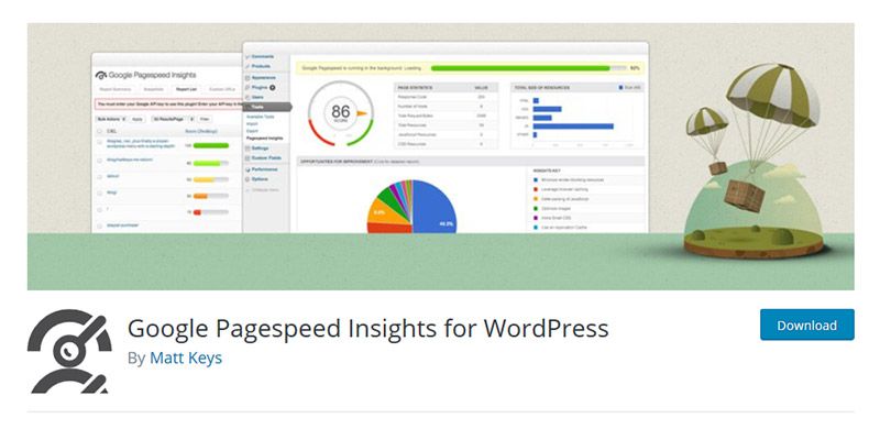 Google Pagespeed Insights for WordPress