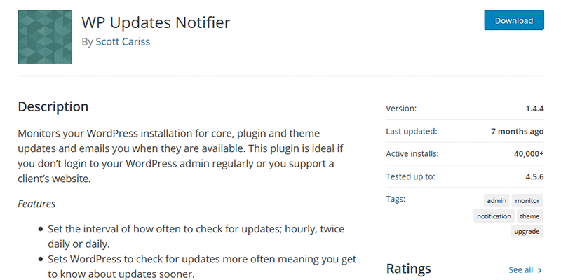 WP Updates Notifier