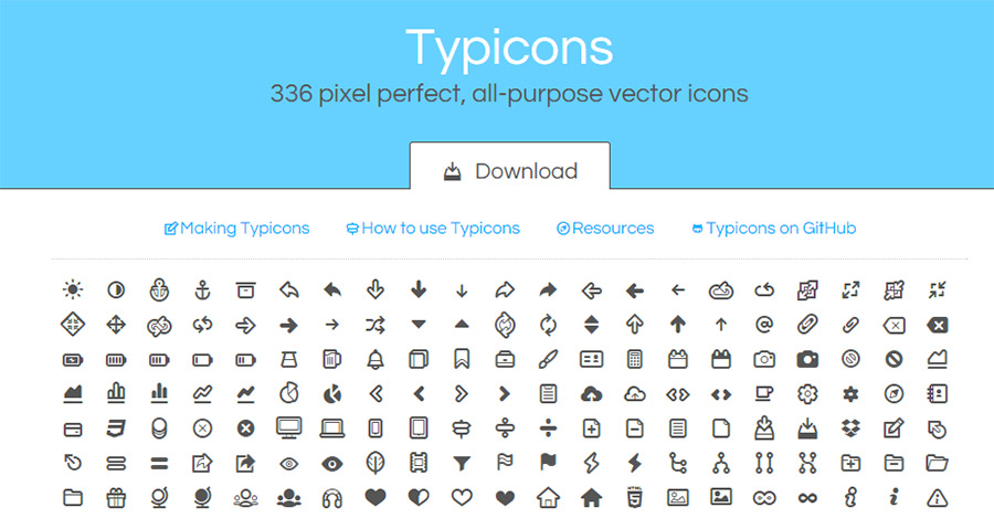 Download The 10 Best Free Icon Fonts For Web Designers 1stwebdesigner