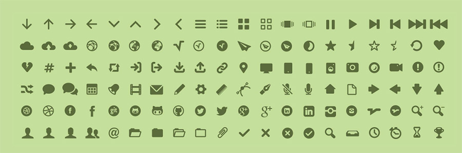 iconos para diseño web