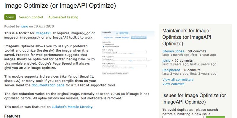 Image Optimize