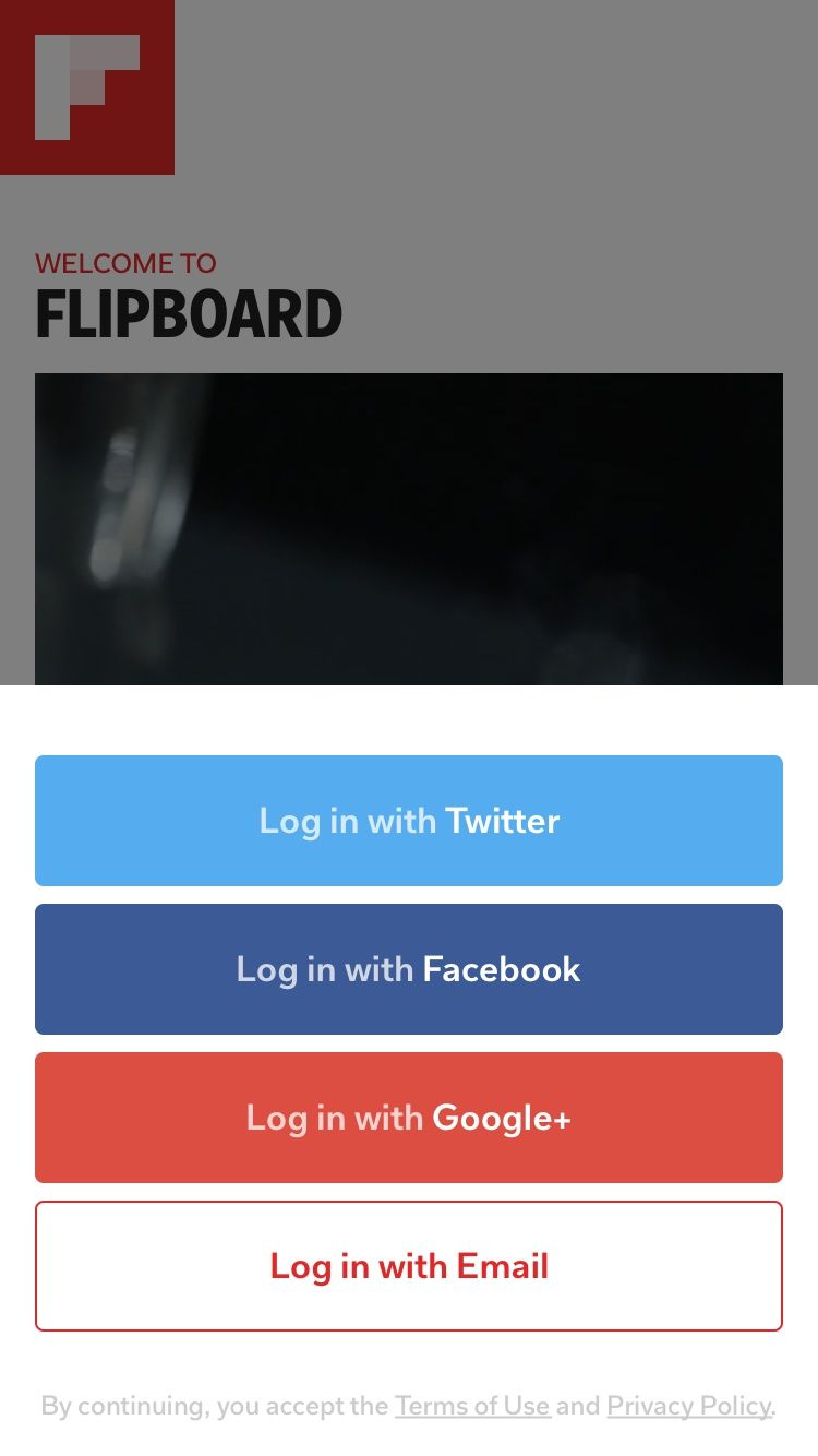 Anatomy of a Mobile Login Screen