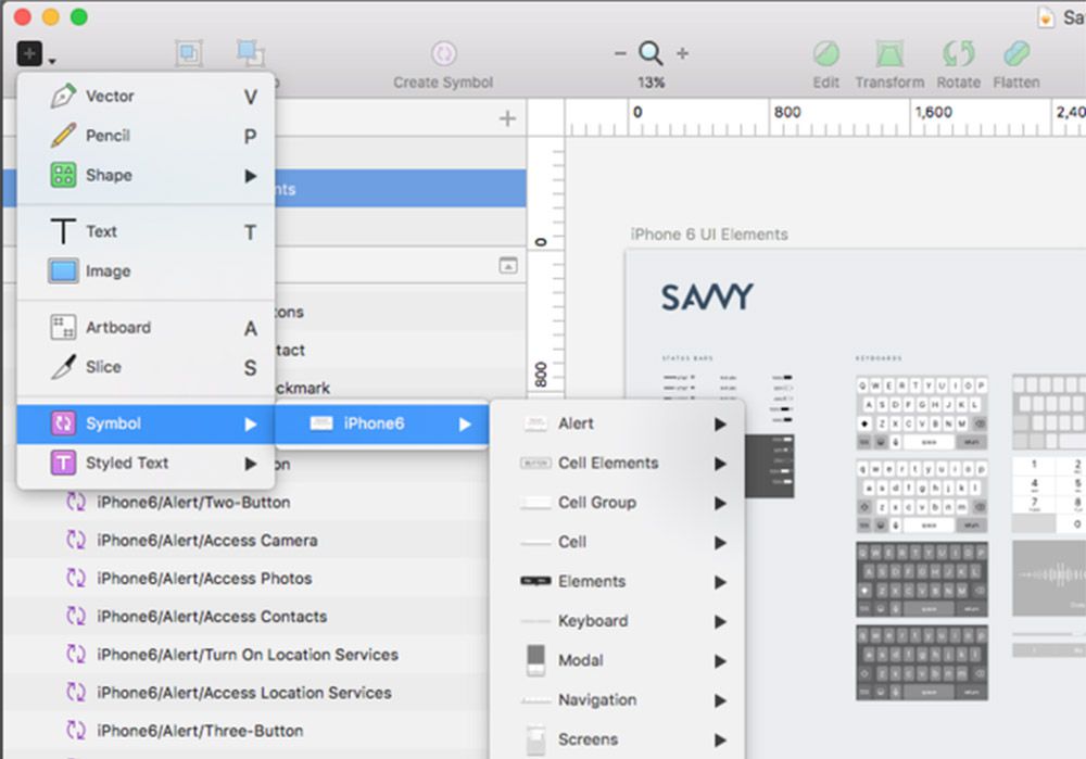 savvy wireframing kit