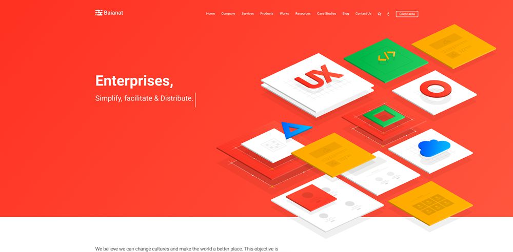 Seriously Bright Colorful Website Designs