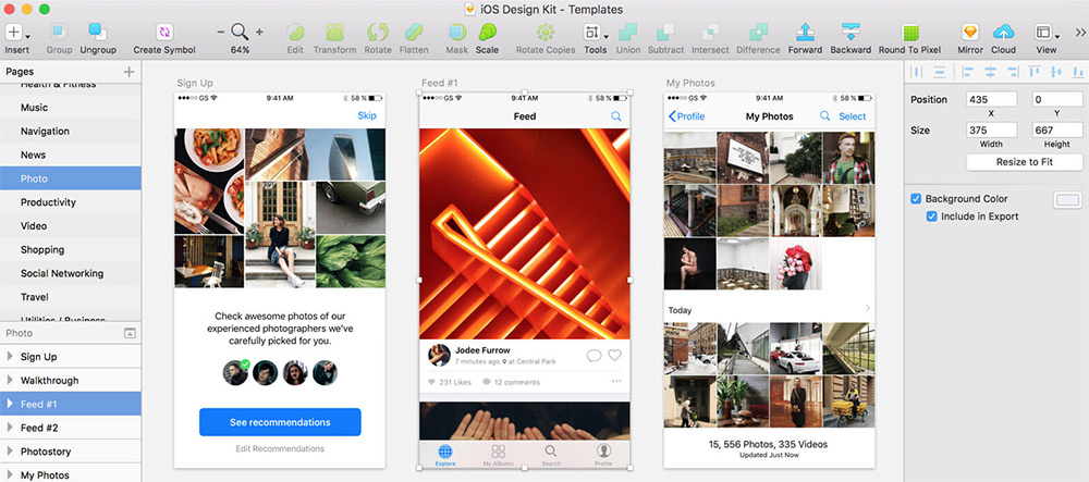 10 Free Mobile Ui Kits For Sketch 1stwebdesigner