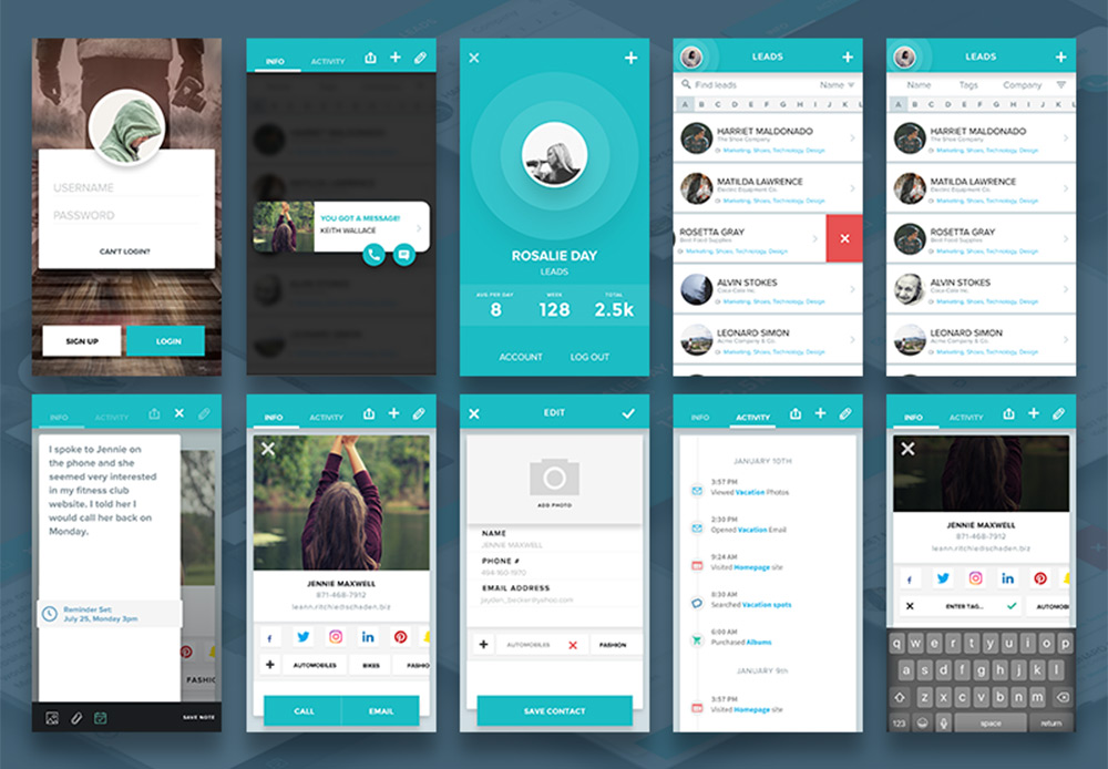 10 Free Mobile Ui Kits For Sketch 1stwebdesigner