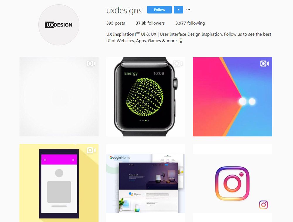 uxdesigns instagram