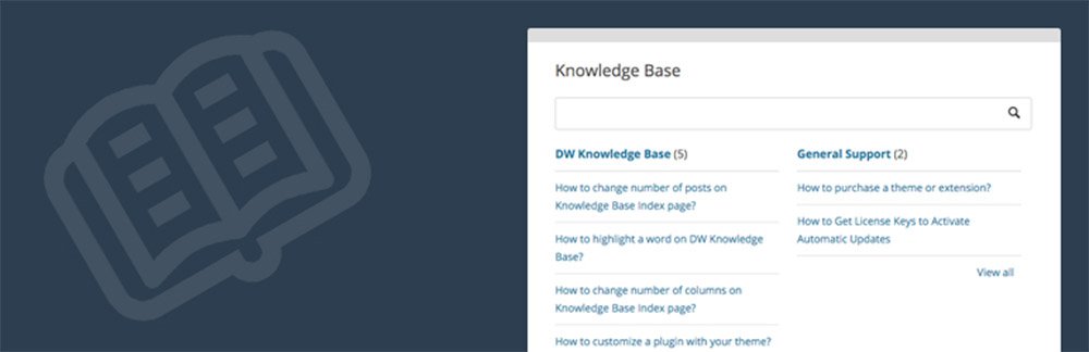 dw knowledgebase plugin