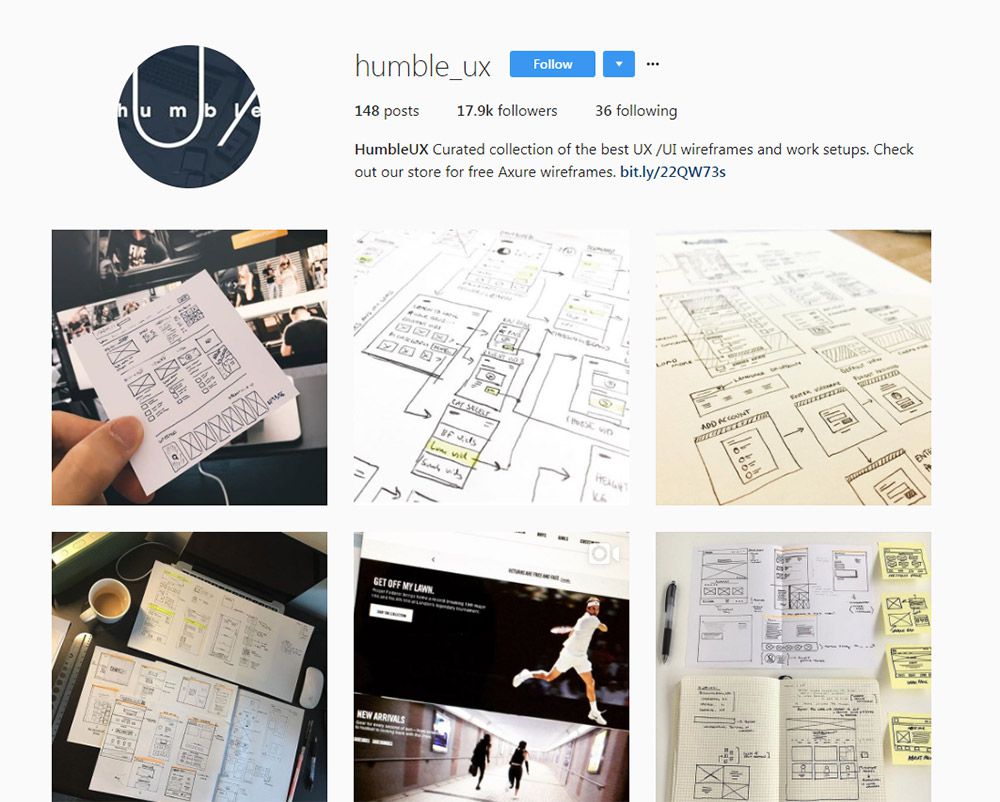 humble ux instagram