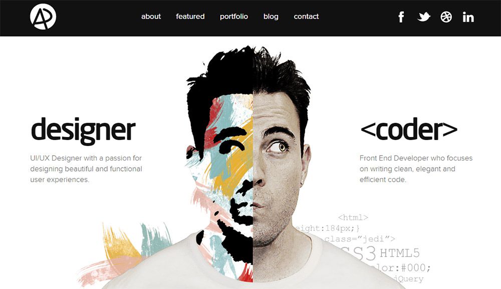 12 Incredible UX Designer Portfolio Sites 1stWebDesigner   02 Adham Dannaway Portfolio Ux 