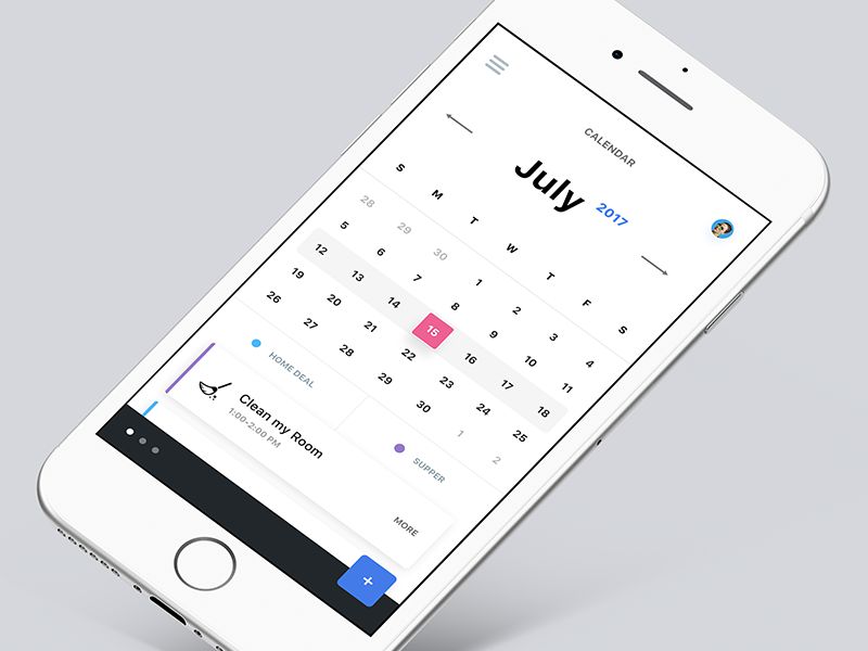 Business Calendar Creative Interpretations iOS