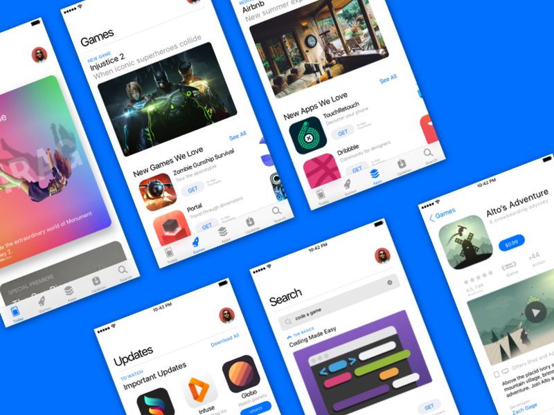 Download 10 Free iOS UI Kits, Mockup Templates & Icon Sets - 1stWebDesigner