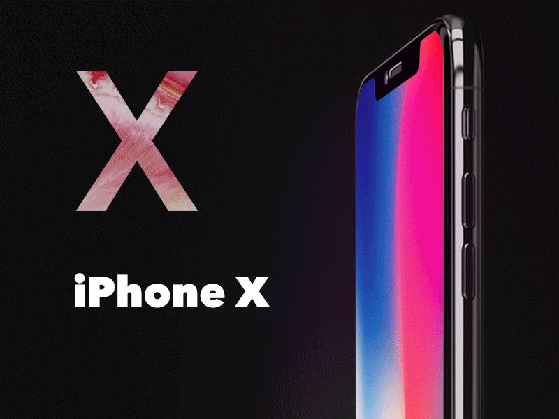 iPhone X 4K Mockups Free iOS 11 UI Kits Mockups Icon Sets