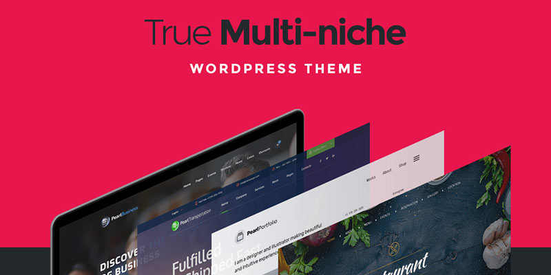 Pearl is a True Multi-Niche WordPress Theme