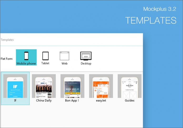 Rapidly Move From UI Idea to Prototype with Mockplus 1stWebDesigner