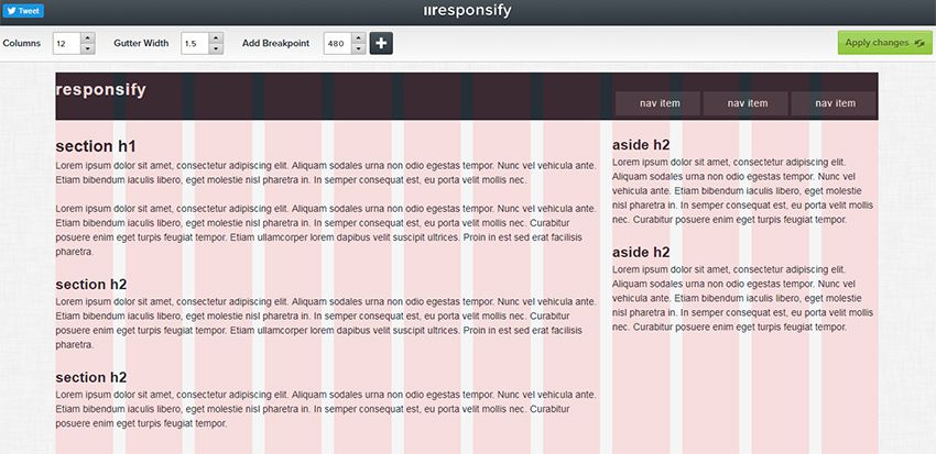 responsify webapp