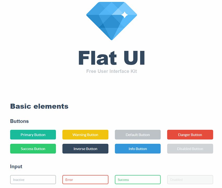 flat ui kit