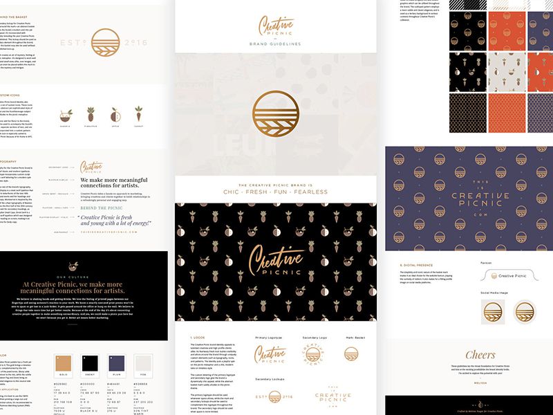 Melissa Branding Presentation Design inspiration