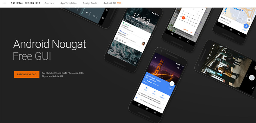 Material design kit