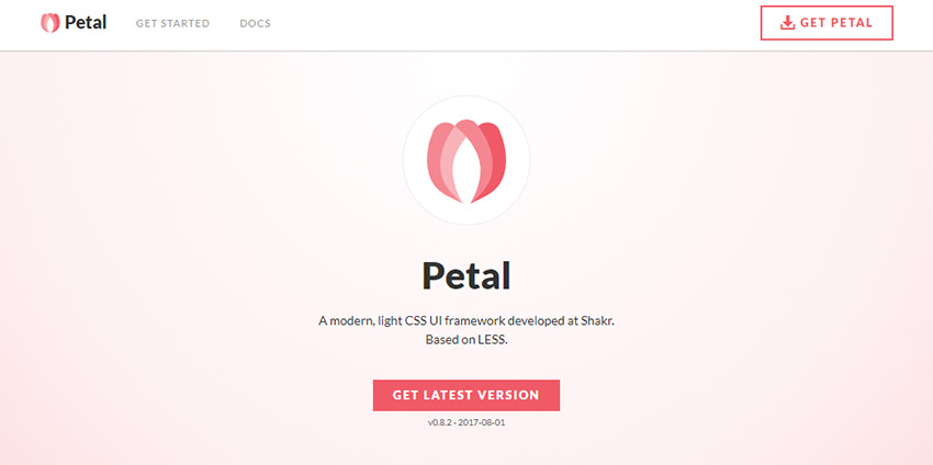 Petal css framework