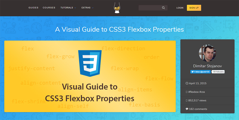 flexbox visual tut