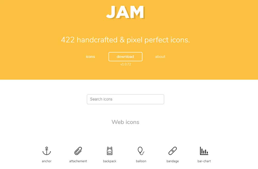 Jam Icons pack