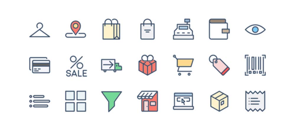 Shipping and Ecommerce Icons