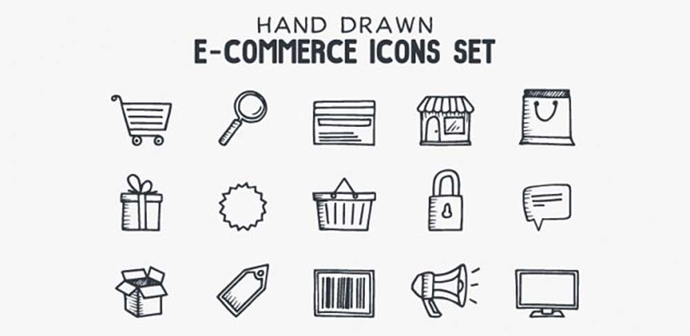 Hand-Drawn Icons Set