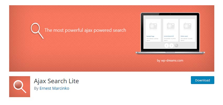 Ajax Search Lite