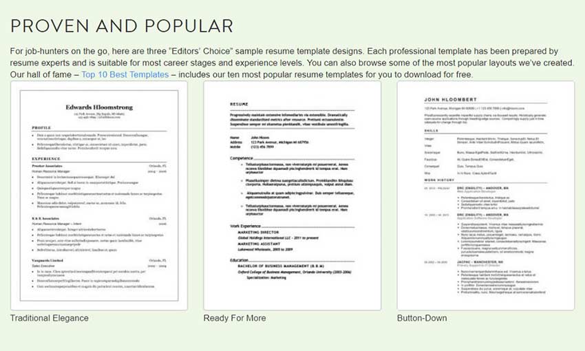 Professional Openoffice Resume Template / 45 Free Modern Resume Cv Templates Minimalist Simple Clean Design / With professional resume you can highlight all your experience, education and skills when applying for a job.