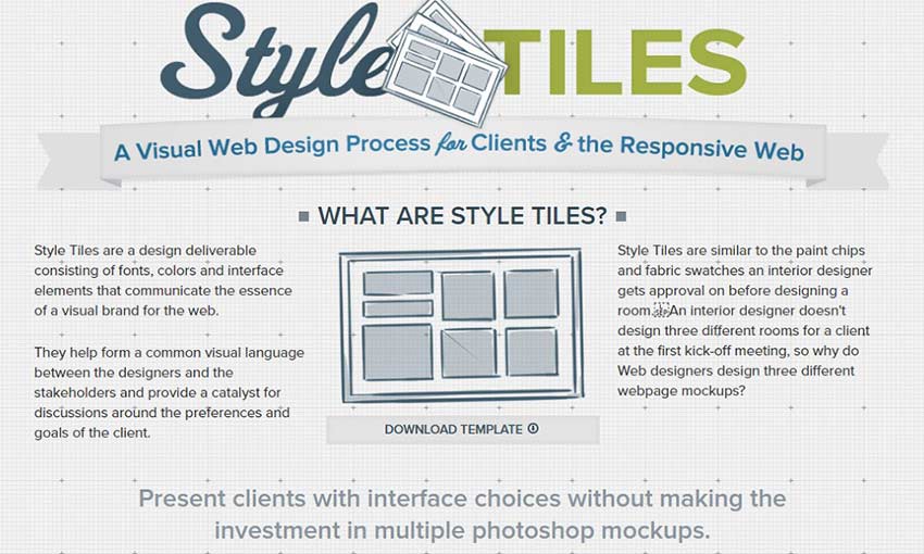 Style Tiles