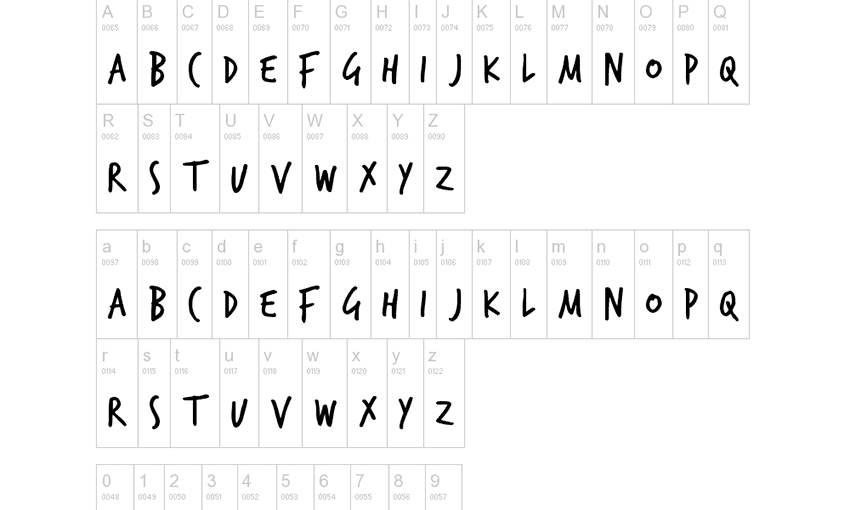 neat handwriting font