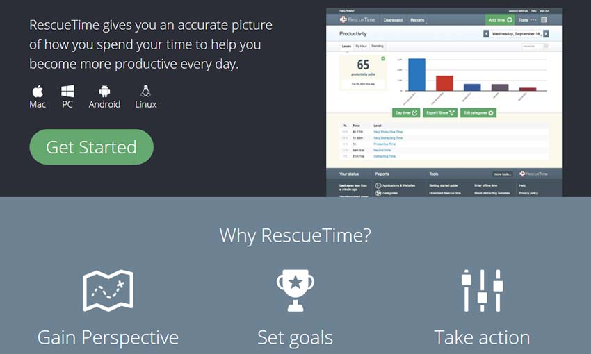 focus booster rescuetime