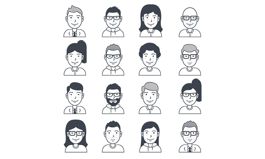 16 Free Vector User Avatar Icons