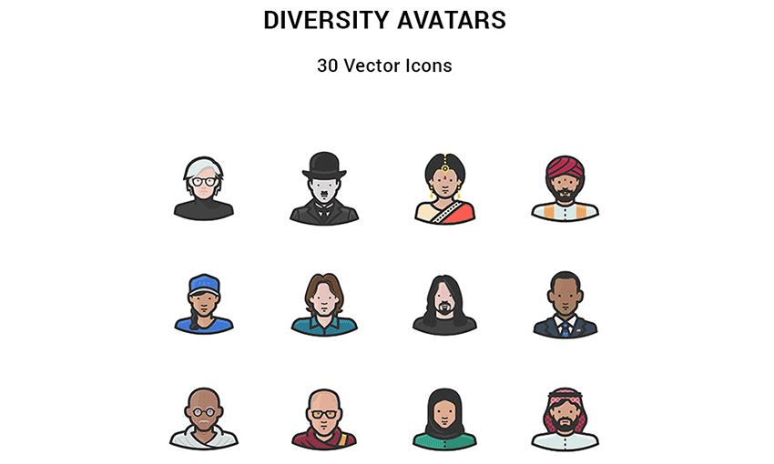 Free People Avatar Icon Collection - Mediamodifier