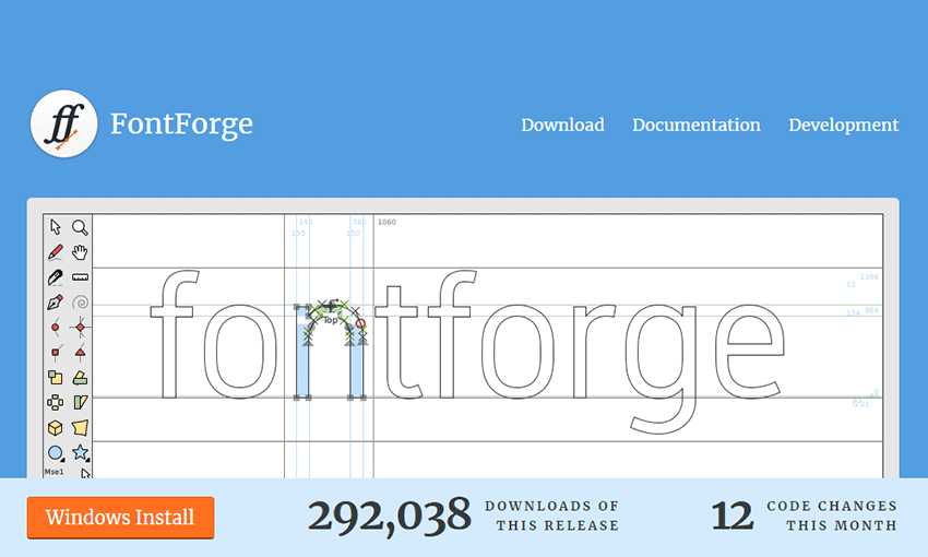 fontforge help